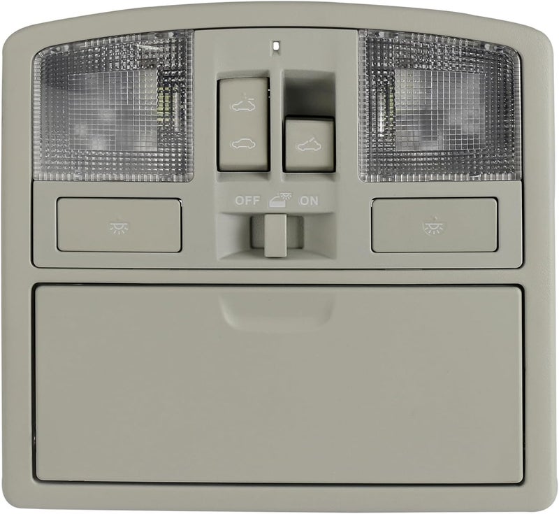 Osompar إضاءة LED للقراءة في الكونسول العلوي مع مفتاح فتحة السقف لمازدا 3 2010 2011 2012 2013 نسخة مطورة حاملة نظارات - Image 1